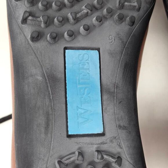 WESTEES SHELLEY WEST GLAMOUR GIRLS COLLECTION BROWN LEATHER GOLF SHOES WOMENS 9 - Picture 10 of 10